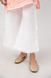 Girls White Azaar 1 Piece Bottom-KPL712125